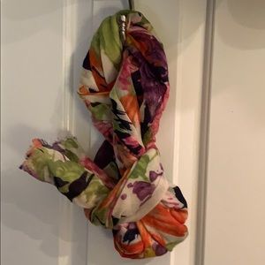J.Crew floral multi scarf